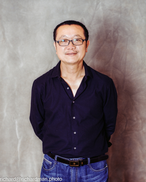 Cixin Liu, author, 2015