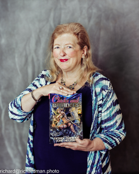 Esther Friesner, author, 2015