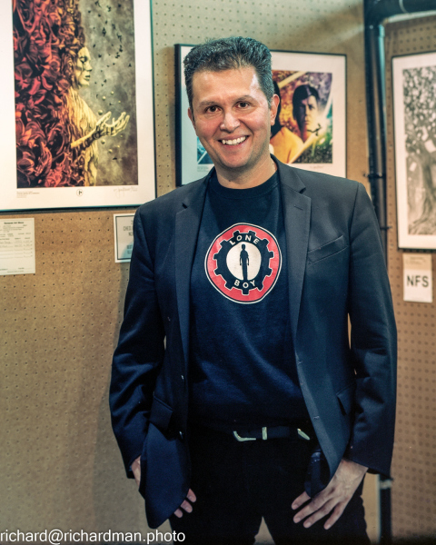 John Picacio, artist, 2015