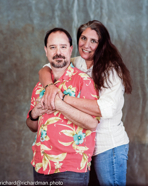 John Scalzi (with Kristine Scalzi), author, 2016