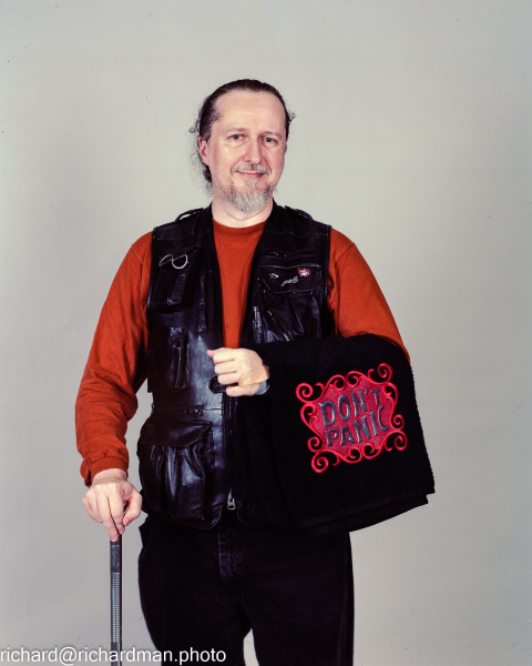 Larry Dixon, author and artist, 2016