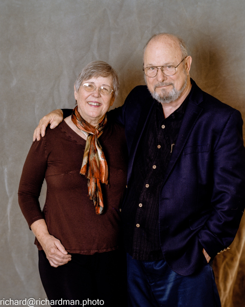 Joe and Gay Haldeman, authors, 2015