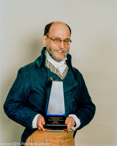 David Levine, author, 2017